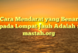 Cara Mendarat yang Benar pada Lompat Jauh Adalah : mastah.org